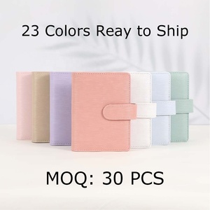 Éxito de Ventas Yihe Agenda Planificadora A7 con Anillas para Presupuesto, Cubierta de Piel Saffiano Epi, Sistema de Organización de Dinero con Sobres para Efectivo, Espiral - Product Image 2