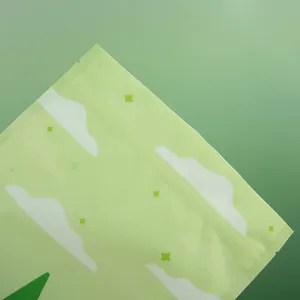 Kualitas tinggi kustom Biodegradable daur ulang berdiri kantong MOQ rendah makanan kering kemasan ritsleting tas dengan Logo kantong plastik - Product Image 4