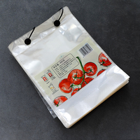 Sacs en plastique transparents micro-perforés jetables de qualité alimentaire personnalisés CPP Wicket Bags, thermoscellables