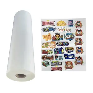 Factory Supply AB Pet UV Sticker Film Custom Size Roll A3 Transfer Paper Material For UV DTF Printer Clothing Clothes Printing