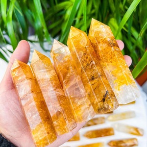 Piedra de Cristal de Arenisca Dorada Natural Pulida Estilo Bohemio al por Mayor para Decoración del Hogar y Regalos Festivos - Product Image 6