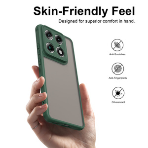 Coque de téléphone portable transparente effet <span class=keywords><strong>mat</strong></span>, souple en TPU et rigide en PC, antichoc, pour Moto X70 Air Pro/Edge 70 Ultra - Product Image 2
