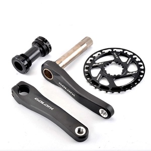Biela <span class=keywords><strong>Corta</strong></span> GOLDIX de 150 mm, Ultraligera, para <span class=keywords><strong>Bicicleta</strong></span> Infantil, Plegable, de Montaña, Hueca, de una Sola Pieza, con Protector de Biela - Product Image 2