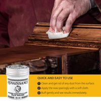UK RENAISSANCE Wax Polish 65ml 200ml Cire de conservation microcristalline Bijoux Meubles anciens Empêcher la cire de polissage ternir