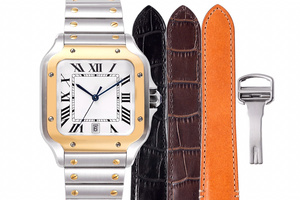 Reloj Mecánico Automático Elegante y a la Moda, Caja de Acero Inoxidable Pulido y Cepillado, Múltiples Opciones de Correa de Diferentes Materiales - Product Image 1