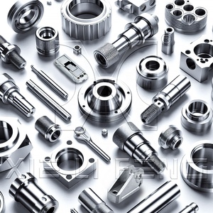 Mango de aleación de aluminio Kit de piezas de mecanizado CNC Fresado de prototipo rápido Torneado Perforación de metal para procesamiento de cobre de latón de acero - Product Image 3