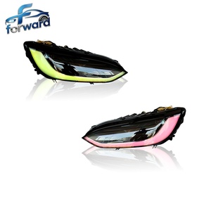 Dynamic Multi-Color RGB LED Headlight Assembly for Model X 2016-2022 Modified Style <b>Plug</b> & <b>Play</b> No Wiring Cutting for Tesla Mode - Product Image 1