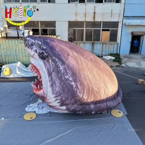 Entrada Inflable con Forma de Boca de Tiburón para Acuarios, Parques Acuáticos, Estrenos de Películas, Fiestas Temáticas, Eventos Promocionales - Product Image 4