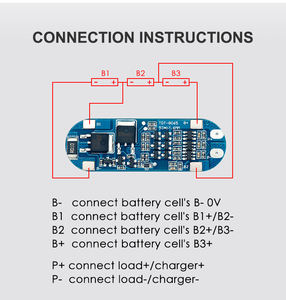 supplier 3s 5a bms/pcm battery management system <b>protection</b> <b>circuit</b> module bms - Product Image 3