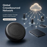 Mini traceur GPS intelligent en temps réel pour animaux de compagnie, enfants, personnes âgées, application mobile Bluetooth compatible Android et iOS, garantie 1 an