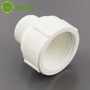 Original factory produces plumbing female and male threaded union connector pvc plastic fittings pipe
