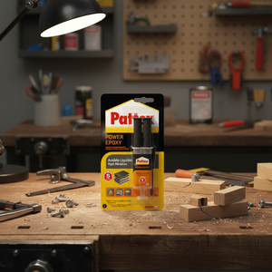 Per PATTEX 35gr in acciaio bicomponente a potenza liquida colla epossidica siringa per lavorazione del legno resina ad alta resistenza 1479397 di imballaggio - Product Image 3