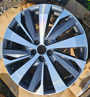 عجلة سيارة ركاب لتشكيل تدفق Mingyue وجه أسود تشكيله 19X7.5J 5X108 4X108 4X98 لسيارة Peugeot 408X
