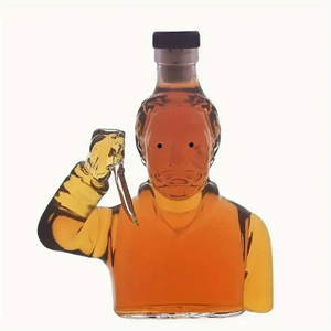 Giá thấp trong suốt xách tay nhân vật kinh dị Whisky Decanter Michael <span class=keywords><strong>myers</strong></span> rượu chai thanh trang trí Halloween Bộ sưu tập quà tặng - Product Image 3