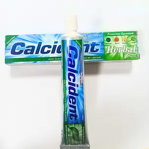Bulk Hoeveelheid Beschikbaar Calcident Kruidensensatie Witte Tandpasta Calcident Sterke Tanden Tandpasta Te Koop