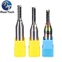 3flûte TCT dents droites meilleur outil pour le travail du bois mèches de toupie mdf cnc pour le bois aggloméré outils de coupe cnc fraise en bout