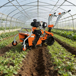 <span class=keywords><strong>Motocoltivatore</strong></span> a trasmissione a cinghia con ingranaggi di ricambio, modello a benzina/diesel, per triturazione efficiente e lavorazione del terreno, tosaerba - Product Image 1