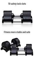 Mancuernas Ajustables de 40.5 kg/90 LB, Nuevas y Mejoradas para 2026, Juego de Mancuernas de Alta Calidad con Incrementos de 4 kg