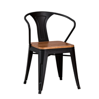 Commercio all'ingrosso moderno Design in metallo tavolo sedia da pranzo Set ristoranti Bar caffetterie alberghi ristorante Bar caffetteria mobili