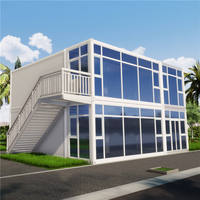 Hébergement en conteneur standard, conteneur préfabriqué en kit, hôtel, bureau, maison en conteneur de 20 pieds, maison préfabriquée
