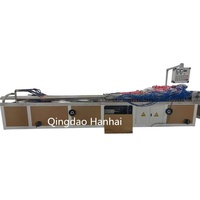 Máquina de Panel de pared de casa prefabricada, tablero de onda redonda, hoja de techo corrugado hueco de PVC, línea de producción, almacén