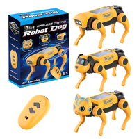 Perro Robot de Control Remoto al por Mayor, 2 en 1, Kit de Robots Inteligentes para Caminar, Perro Mecánico, Juguetes Científicos para Niños