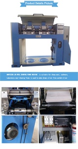 Len quay, máy len nhỏ Quay hệ thống phòng thí nghiệm len vẽ khung máy dw7020m - Product Image 6
