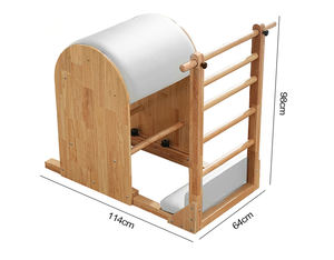 Wavar Juego de cinco piezas de madera <span class=keywords><strong>Pilates</strong></span> <span class=keywords><strong>Reformer</strong></span> Yoga Entrenamiento <span class=keywords><strong>Pilates</strong></span> Adelgazamiento y culturismo Core Training <span class=keywords><strong>Reformer</strong></span> - Product Image 5