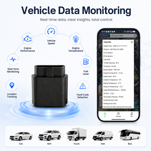 Mini Localizador GPS Beidou Galileo OBD 4G Plug and Play, Rastreador Inteligente OBD2, Diagnóstico de Combustible, Rastreador de Vehículos con API y SIM - Product Image 3