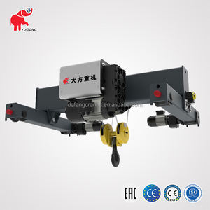 Palan à câble électrique de marque Dafang Style européen 5 tonnes 220v chariot palan à câble électrique pour grue - Product Image 3