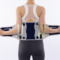 Nuevo Cinturón de Soporte Lumbar Transpirable con Faja Reductora para Gimnasio, para Hombres y Mujeres
