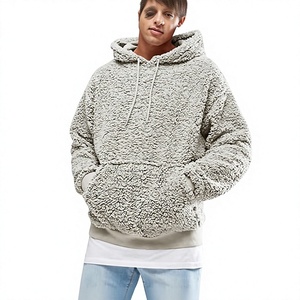 Sweat à capuche en polaire Sherpa pour homme, chaud pour l'hiver, pull Teddy personnalisé, sweat à capuche Teddy en polaire pour homme, sweat Sherpa surdimensionné - Product Image 1