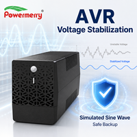Onduleur hors ligne 450VA 240W monophasé 230V 50Hz avec AVR à onde sinusoïdale simulée pour ordinateur de bureau, routeur, TPV, usage de secours en Europe