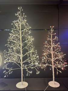 Meilleures ventes Nouvelle décoration de Noël Arbre <span class=keywords><strong>LED</strong></span> H <span class=keywords><strong>120</strong></span> <span class=keywords><strong>cm</strong></span> Cadre en métal Fil de cuivre blanc chaud Lumière d'arbre pour fête de jardin Décoration - Product Image 4
