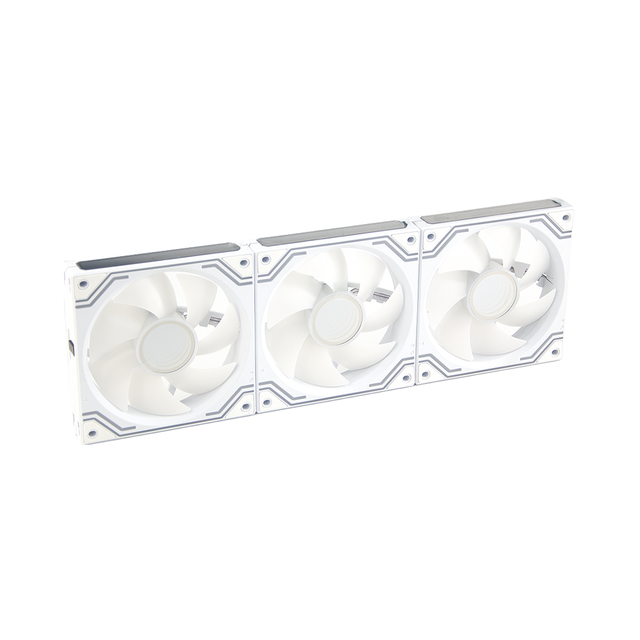 12V 120mm Infinity Mirror Effect PC Case Fan Lighting-Controlled Air-Cooled Wireless-Splicing Gaming Cooling Fan Plastic for