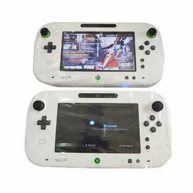 Retro Wiiu Original Shell 4.3-inch Built-in 128M Memory Card WIIU Appearance Modified PS-2 Handheld Game Console with Wi-Fi