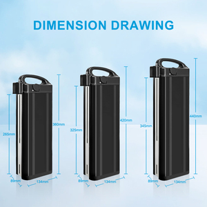 Batterie de remplacement pour vélo électrique 48V 52V 20Ah 17.5Ah 25Ah 15Ah 30Ah pour Pro Cargo Fiido T1 T3 Vivi Z8 Pack de batterie pour vélo électrique - Product Image 3