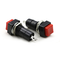 Interrupteur de poche électronique étanche pour voiture, clé, curseur avec bouton-poussoir en métal, Micro, lumière LED, nouveau
