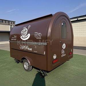 Petit chariot de bar avec prises électriques européennes, éviers et système d'alimentation en eau par pompe, remorque de concession alimentaire à vendre - Product Image 6
