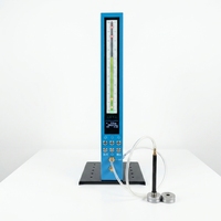 Colonne électronique à air monocanal de laboratoire avec instruments de mesure et d'analyse pour une précision micronique et une résolution de 0,1 µm