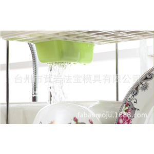 Plastic Double Layer Dish Rack With Tray Quick Dry <b>Kitchen</b> <b>Storage</b> Rack <b>For</b> Tableware And Kitchenware - Product Image 4