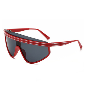 Lunettes de soleil tendance sans monture, style <span class=keywords><strong>cyberpunk</strong></span>, pour le cyclisme en extérieur, coupe-vent, design cool, pour hommes et femmes - Product Image 5