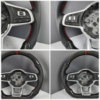 Volant en fibre de carbone haute performance sans airbag pour VOLKSWAGEN MK7 Golf 7 MK6 Golf 6