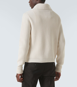 Knitted <strong>Cardigan</strong> <strong>Men</strong> 100% Cashmere Sweater Stylish Buttons <strong>Shawl</strong> <strong>Collar</strong> Neck Knitwear Knit <strong>Men</strong> Sweater <strong>Cardigan</strong> Sweaters for Man - Product Image 5