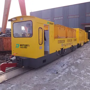 Carrello ferroviario della locomotiva di estrazione mineraria elettrica della batteria del calibro stretto di Timespower per la locomotiva sotterranea della miniera