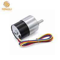 Moteur à courant continu sans balais à engrenages Tengli GM37-3525 12V 24V à vitesse variable avec retour de signal pulsé pour l'automatisation des dispositifs médicaux