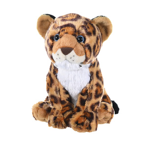 Peluche de panthère réaliste, <span class=keywords><strong>jouet</strong></span> <span class=keywords><strong>en</strong></span> peluche de panthère noire, poupées de tigre léopard réalistes, conception personnalisée avec logo personnalisé - Product Image 5