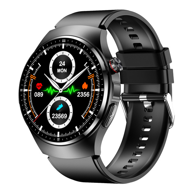 New Men Three High Uric Acid Blood Fat BP Five Organ Diagnosis Smart Watch ECG Heart Rate Blood Oxygen Monitor Smartwatch E0125