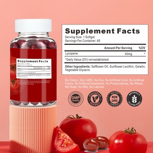 Julong OEM <span class=keywords><strong>Lycopene</strong></span> mềm Capsule cà chua chiết xuất <span class=keywords><strong>Lycopene</strong></span> phức tạp tuyến tiền liệt hỗ trợ sức khỏe <span class=keywords><strong>Lycopene</strong></span> Softgel viên nang - Product Image 2