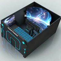 Nuevo Simulador de Vuelo VR para Interiores 2026, Máquina de Juegos de Realidad Virtual con Movimiento, Cine Volador 7D, Juego de Realidad Virtual